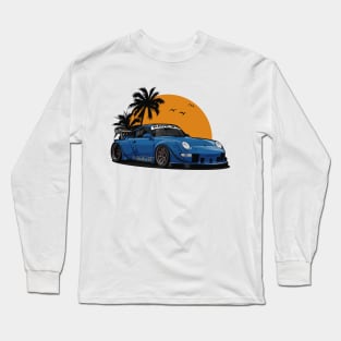 RWB 993 Sunset Vibes (Blue) Long Sleeve T-Shirt